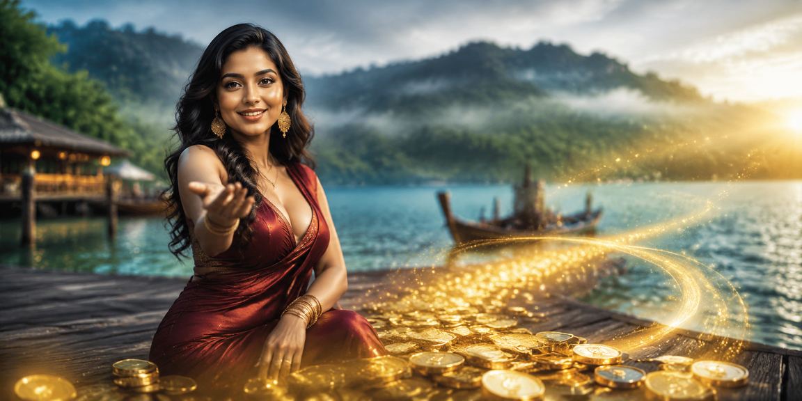 খুলনায় মাইনস গেম উপভোগকারী তরুণী